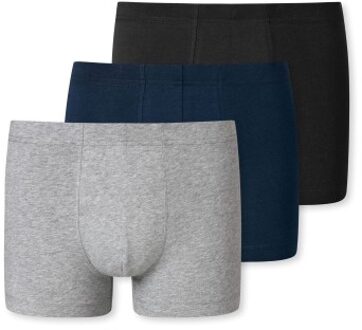 Schiesser 3 stuks 95-5 Essential Shorts * Actie * Zwart,Versch.kleure/Patroon,Blauw - Small,Medium,Large,X-Large,XX-Large,3XL,4XL