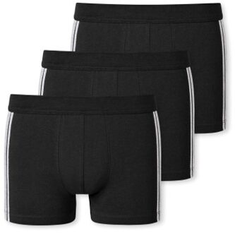 Schiesser 3 stuks 95-5 Stretch Shorts Zwart - Small,Medium,Large,X-Large,XX-Large,3XL,4XL