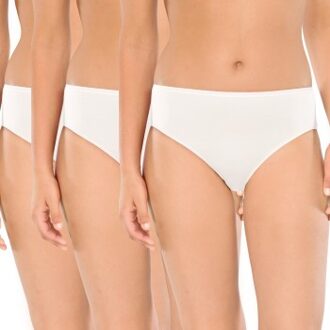 Schiesser 3 stuks Essentials Cotton Briefs Beige,Zwart,Wit - 36,38,40,42,44,46