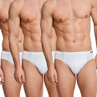 Schiesser 3 stuks Essentials Super Mini Briefs * Actie * Zwart,Wit - Small,Medium,Large,X-Large,XX-Large