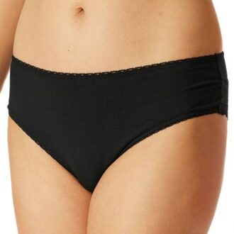 Schiesser 3 stuks Modern Brazillian Slips Zwart,Versch.kleure/Patroon,Lila,Grijs - 36,38,40,42,44,46