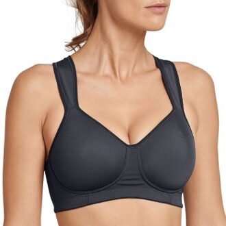 Schiesser Active Sport Medium Support Bra Grijs - A 70,A 75,A 80,A 85,A 90,B 70,B 75,B 85,B 90,C 70,C 75,C 80,C 85,C 90,D 70,D 75,D 80,D 85,D 90