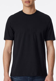 Schiesser American T-shirt 2-pack zwart - 3XL