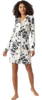 Schiesser Contemporary Nightwear Sleep Shirt Zwart,Versch.kleure/Patroon,Wit - 38,40,42,44,46,48
