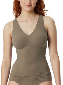 Schiesser Invisible Soft Microfiber Strap Top Beige - 36,38,40