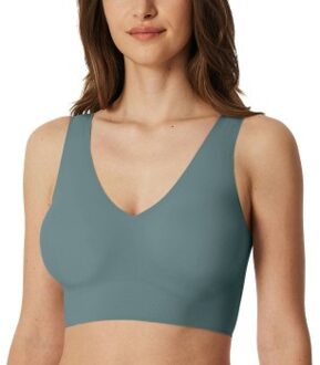 Schiesser Microfiber Top with Removable Pads Versch.kleure/Patroon,Blauw,Groen - Small,Medium,Large,X-Large,XX-Large