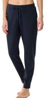 Schiesser Mix and Relax Long Cuffs Pants Blauw - X-Small,Small,Medium,Large,X-Large,XX-Large,3XL,4XL