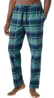 Schiesser Mix and Relax Long Woven Pants Versch.kleure/Patroon,Blauw,Groen - Large,X-Large,XX-Large,3XL