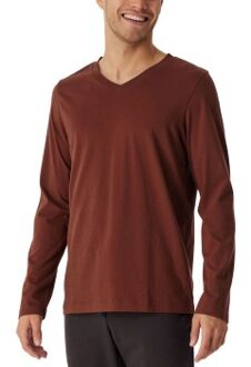 Schiesser Mix Plus Relax Long Sleeve Sweatshirt Rood - 50,52,54,56,58