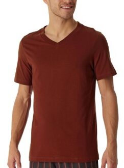 Schiesser Mix Plus Relax T Shirt Bruin,Rood - 48,50,52,54,56,58