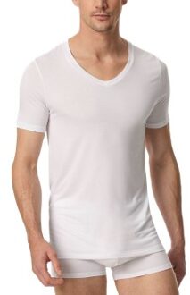 Schiesser Premium Modal V-neck Shirt Zwart,Wit,Blauw - Small,Medium,Large,X-Large,XX-Large