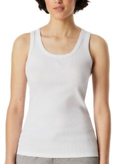Schiesser Rib Tank Top Wit - X-Small,Small,Medium,Large,X-Large,XX-Large