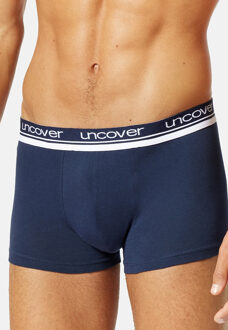 Schiesser Uncover Heren Shorts - Blauw - 3-Pack - Maat L