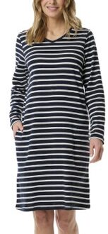 Schiesser Women Longsleeve Nightdress Versch.kleure/Patroon,Wit,Blauw,Grijs - 36,38,40,42,44,46,50
