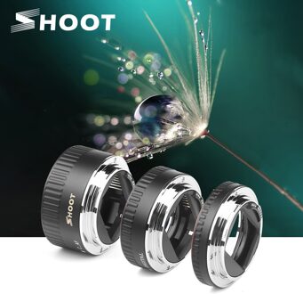 Schieten Auto Focus Macro Extension Tube Ring Voor Canon Eos EF-S Lens 1300D 1100D 1200D 1000D 4000D 700D 650D 450D 77D T6 Accessoire