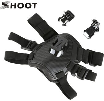 Schieten Fetch Hond Harness Borstband Voor Gopro Hero 9 8 7 5 Sessie Sjcam SJ4000 M20 Xiaomi Yi 4K H9r Dji Actie Camera Accessoire