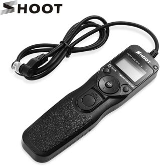 Schieten MC-30 Lcd Timer Afstandsbediening Ontspanknop Voor Nikon D800 D810 N90S Kodak DCS620 Fuji S3 Film Slr F6/F5 Dslr Camera
