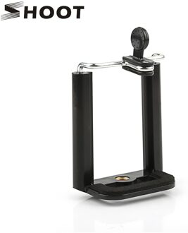 Schieten Selfie Stok Telefoon Clip Voor Iphone 6S 6 7S Xiaomi 5 Telefoon Monopod Statief Stand Mount Bracket houder Met 1/4 Schroefgat