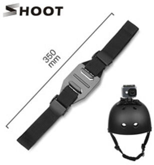 Schieten Verstelbare Helmet Strap Voor Gopro Hero 8 7 5 6 4 Zwart Xiaomi Yi 4K Sjcam Sj4000 Sj 5000 H9 Go Pro Mount Fietsen Accessoire