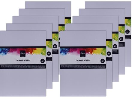 Schilderen op canvas 10 stuks