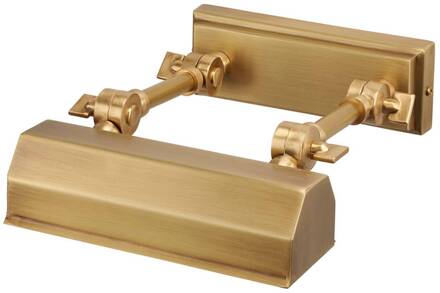 Schilderij verlichting Chawton messing 18,2 cm antiek messing