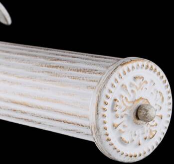 Schilderij verlichting Renoir in wit, 2 x E14 25 W wit, goud