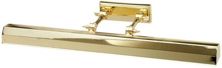 Schilderijlicht Chawton, gepolijst messing, 65,2cm