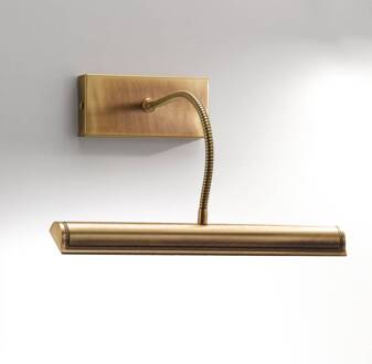 Schilderijverlichting Davide, mat, oud messing mat oud-messing