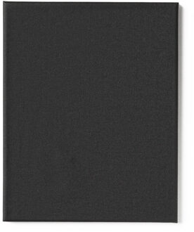 Schildersdoek zwart - 24x30 cm