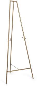 Schildersezel voor welkomstbord - goud - 146.7 cm