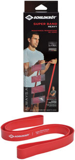 Schildkrot Fitness Schildkröt Fitness Super Band Heavy Weerstandsbanden-Rood - nosize