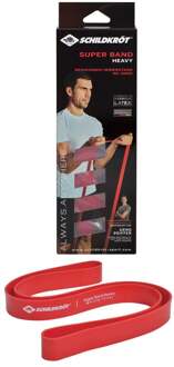 Schildkrot Fitness Schildkröt Fitness Super Band Heavy Weerstandsbanden-Rood - nosize