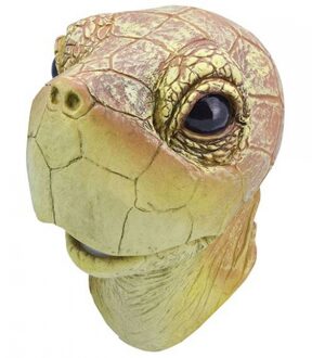 Schildpad dieren verkleed masker - latex - voor volwassenen