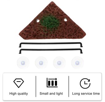 Schildpad Koesteren Terras Platform Aquarium Drijvende Dock Klim Rusten Platform 14X14X20CM