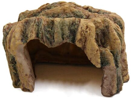 Schildpadden Reptielen Hars Verbergen Thuis Cave Ornament Habitat Voor Aquarium