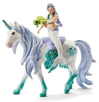 Schleich bayala - mermaid riding on sea unicorn 42509