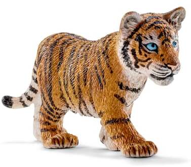 Schleich Bengaalse tijger jong 14730 Multikleur