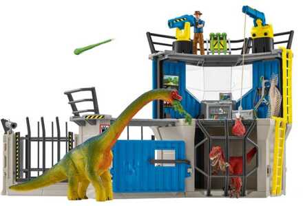 Schleich Dinosaurus Speelfigurenset - Onderzoekstation - Voor Jongens en Meisjes van 4 tot 10 jaar - 41462