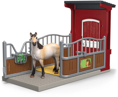 Schleich Farm World - Ponybox met mustangmerrie Speelfiguur