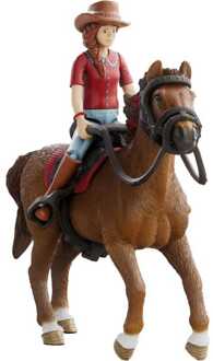 Schleich Horse Club - Hannah & Cayenne Speelfiguur