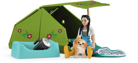 Schleich Horse club - Kampeeravontuur met Kim Speelset