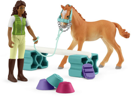 Schleich Horse Club - Trainingsset voor veulens Speelset