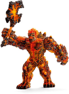 Schleich Lava Golem Met Wapen Schleich - Speelfiguur Schleich Wild Life -42447