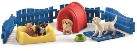 Schleich Puppy kamer 42480 Kleurrijk