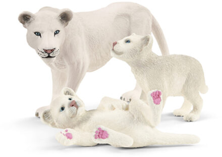 Schleich Set van Wilde Dieren Schleich 42505 Plastic Wit