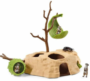 Schleich Set van Wilde Dieren Schleich Meet Meerkats