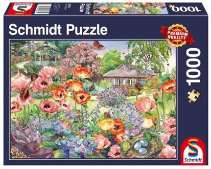 Schmidt Blooming Garden Puzzel (1000 stukjes)