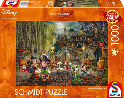 Schmidt Disney - Mickey & Minnie Halloween Fun Puzzel (1000 stukjes)