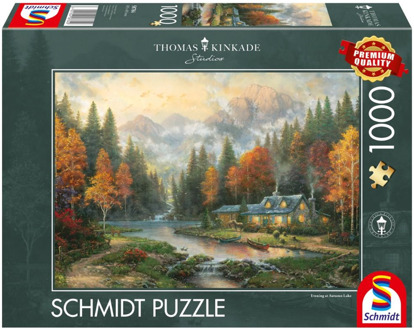 Schmidt Herfstavond aan het meer Puzzel (1000 stukjes)