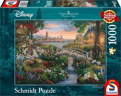 Schmidt legpuzzel Disney 101 Dalmatiërs karton 1000 stukjes